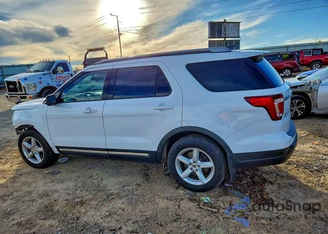 2018 Ford Explorer Xlt из США, поврежденный, VIN 1FM5K7D89JGA17764
